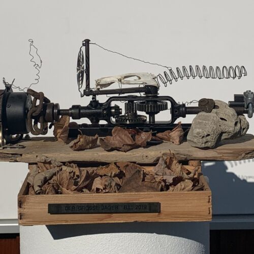 Rainer Leitz Artwork M.11 "Der Große Jäger" Electric Moving Object