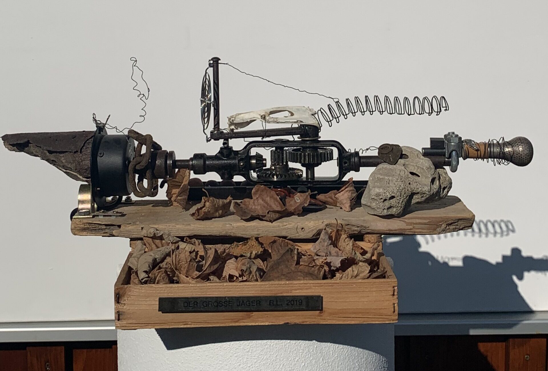 Rainer Leitz Artwork M.11 "Der Große Jäger" Electric Moving Object