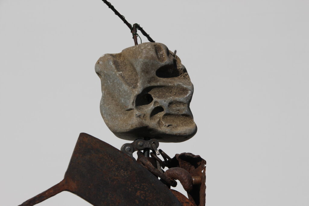 Rainer Leitz Artwork A.05 "Wächter Hagrem" Detail Head
