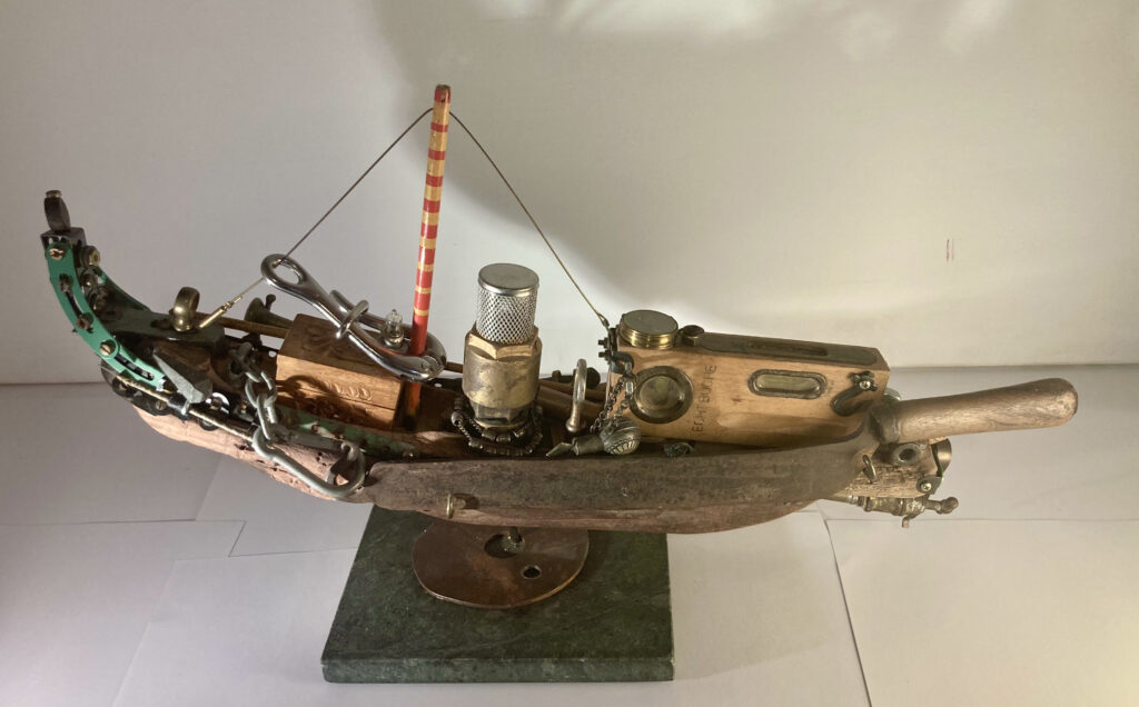 Rainer Leitz Artwork A.16 "Sindbads Überlebens-Schiff"