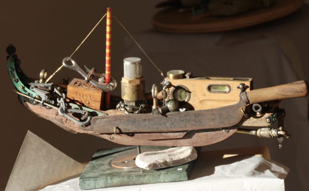 Rainer Leitz Artwork A.16 "Sindbads Überlebens-Schiff"