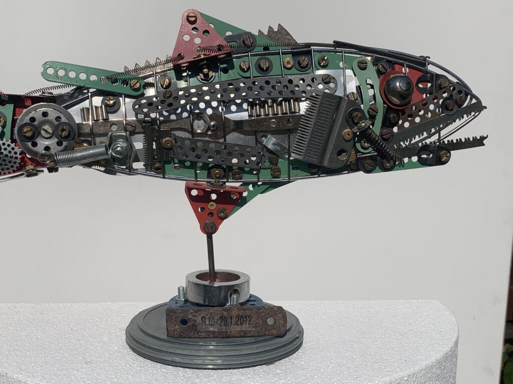 Rainer Leitz Artwork A.24 "Eisen-Fisch"