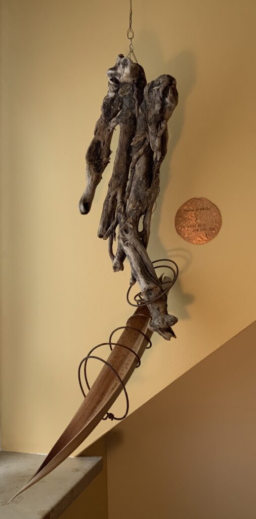 Rainer Leitz Artwork A.25 "Die Große Welle" Wall Hanging Art Object