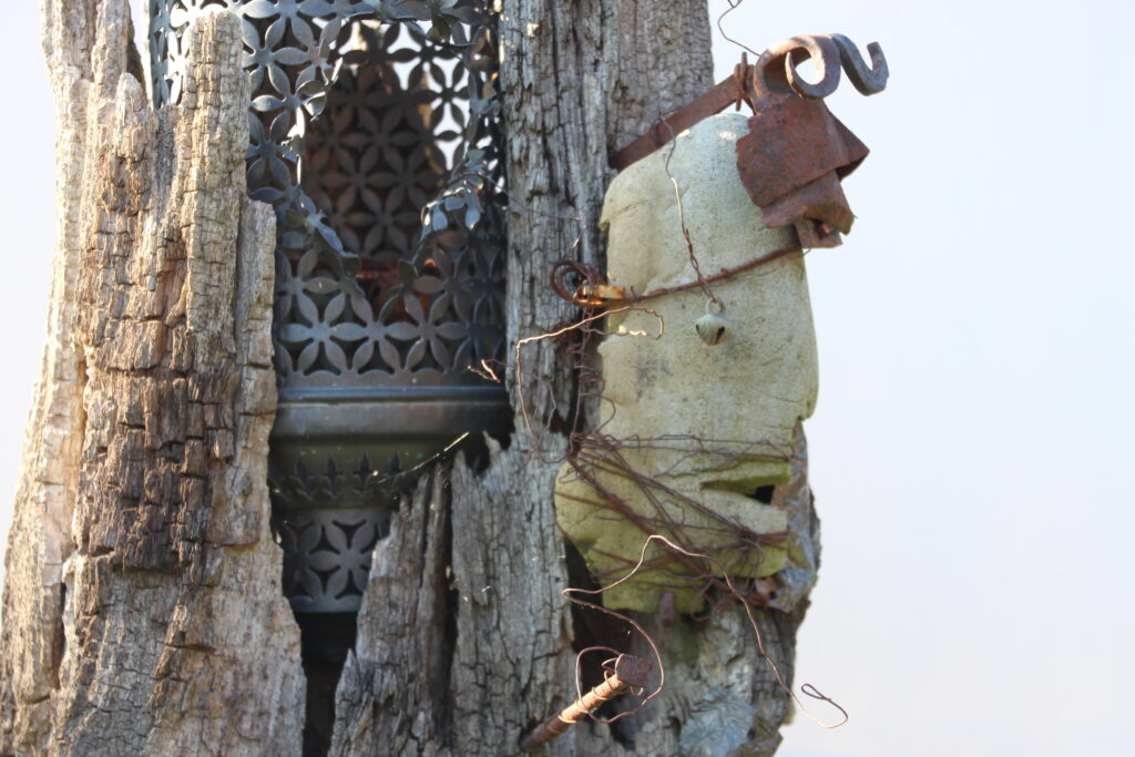 Rainer Leitz Artwork G.02 "Der Abschied" Garden Object Detail Foto