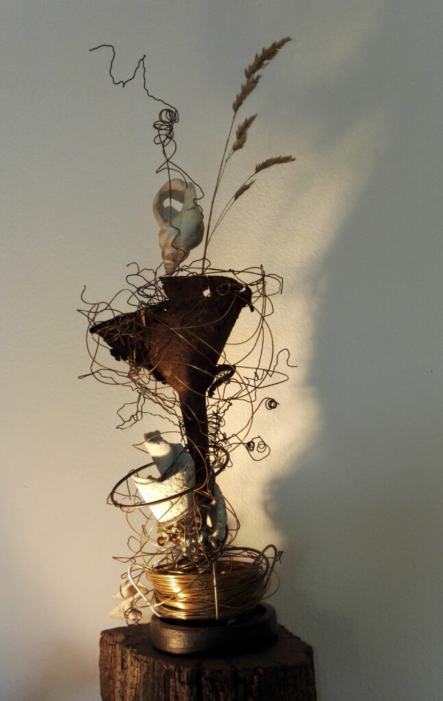 Rainer Leitz Artwork A.06 "Klotho - Die Erste der Drei Moiras"