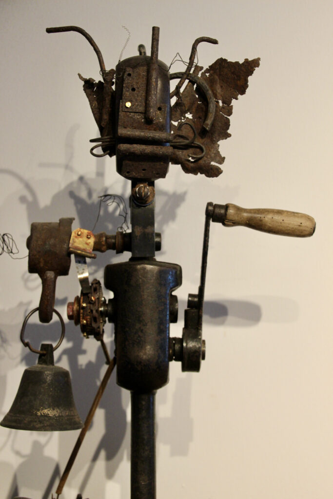 Rainer Leitz Artwork M.01 "Wem die Stunde schlägt" Foto Figur
