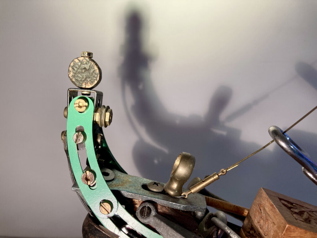 Rainer Leitz Artwork A.16 "Sindbads Überlebens-Schiff" Detail Foto
