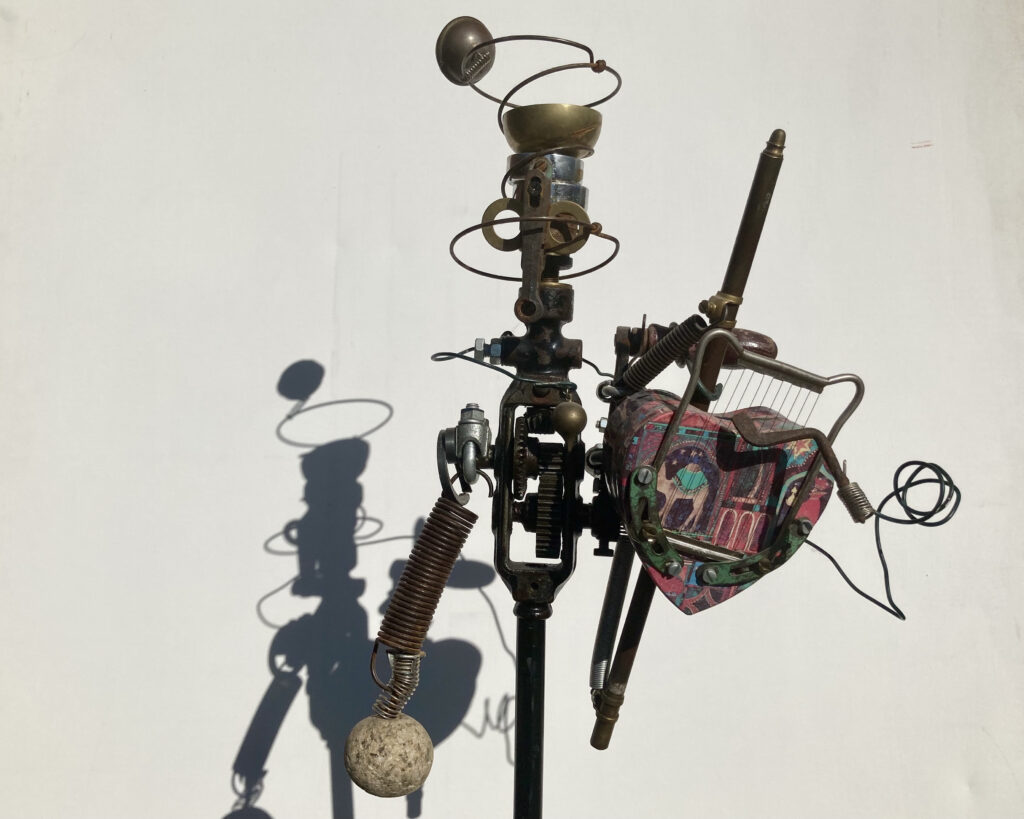 Rainer Leitz Artwork M.05 "König David" Moving Object