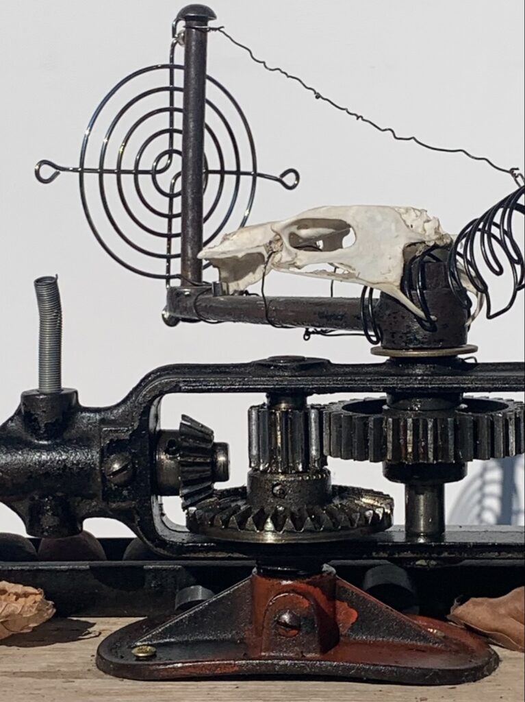 Rainer Leitz Artwork M.11 "Der Große Jäger" Detail Foto