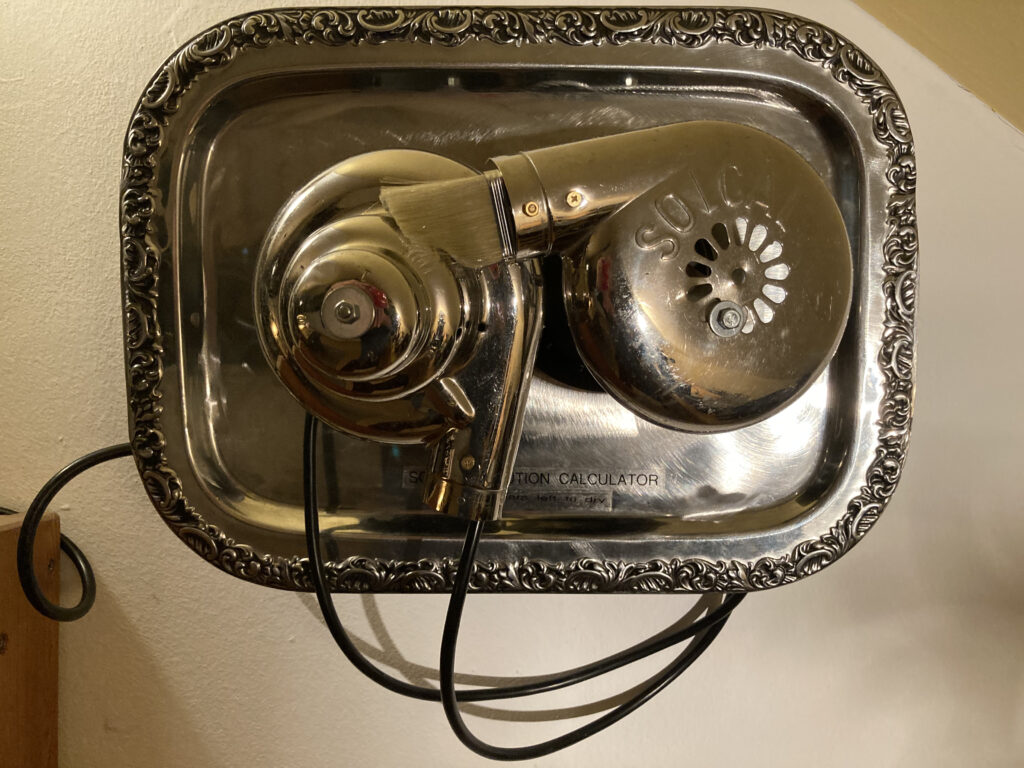 Rainer Leitz Artwork M.013 "SOLCAL" Electrical Moving Object