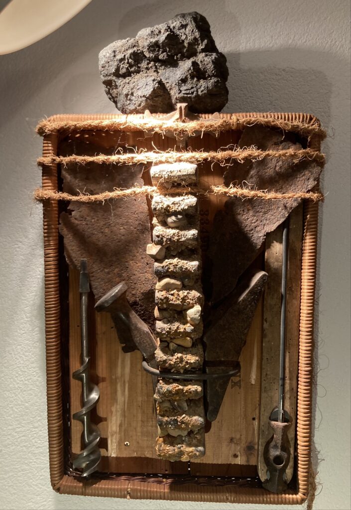 Rainer Leitz Artwork w:08 "Aufwärts oder Hinab" Wallhanging Object, Total Foto